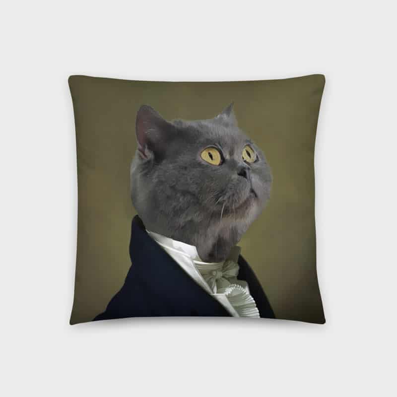Custom Cat Pillow