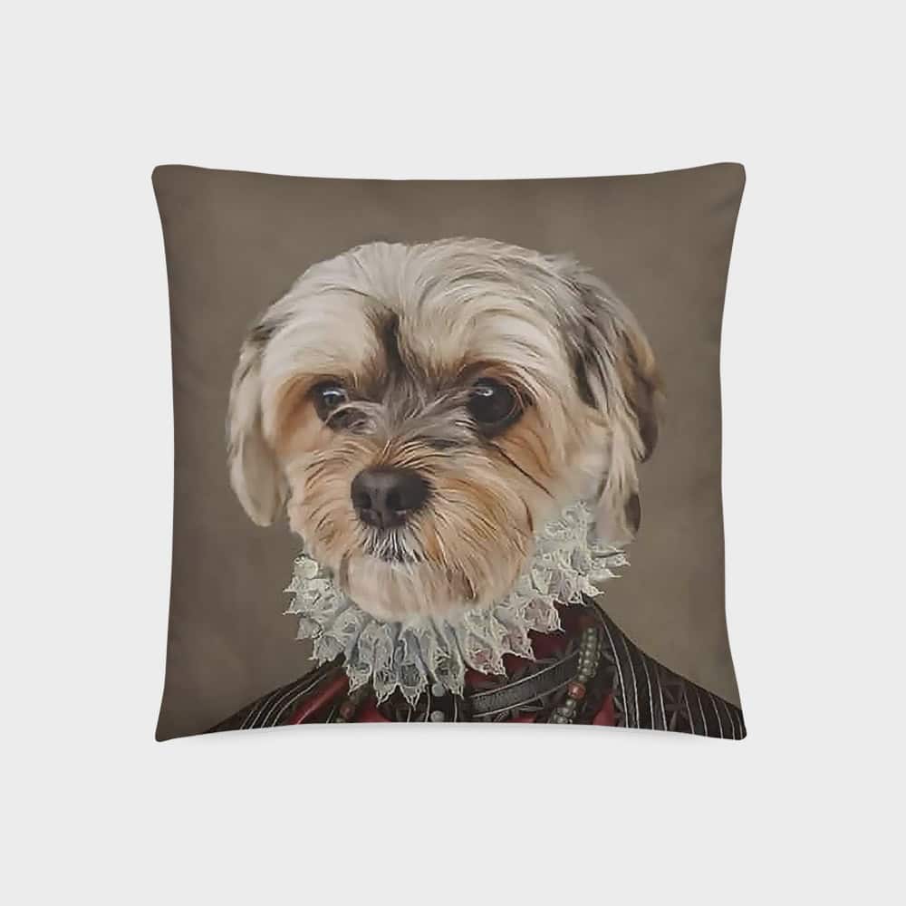 customizable dog pillow
